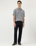 Pure Cotton Polo Neck T-Shirt