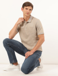 Modal Mix Plain Collar Neck T-Shirt