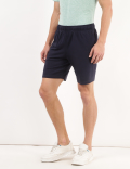 Cotton Mix Plain Regular Fit Short