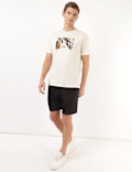 Cotton Mix Plain Regular Fit Short