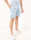 Pure Cotton Tie & Dye Regular Fit Shorts