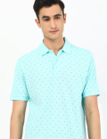 Printed Polo T-Shirt