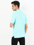 Printed Polo T-Shirt
