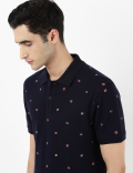 Printed Polo T-Shirt