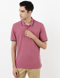 Polo T-Shirt with Tipping