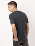 Pure Cotton Plain Round Neck T-Shirt