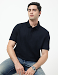 SS TWO TONE STRUCTURESMART ZIP POLO
