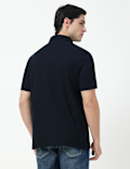SS TWO TONE STRUCTURESMART ZIP POLO