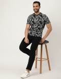 Pure Cotton Printed Crew Neck T-shirt