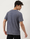 Pure Cotton Printed Crew Neck T-shirt
