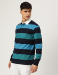 Pure Cotton Tropical Crew Neck T-shirt