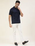Premium Autograph  Jacquard Collar Polo