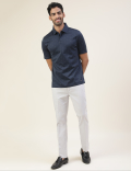 Premium Autograph Geometric Printed Polo