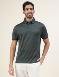 Premium Autograph Geometric Printed Polo