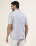 Premium Jacquard Polo With Tipping