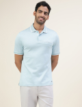 Premium Jacquard Polo With Tipping