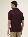 Premium Jacquard Polo With Tipping
