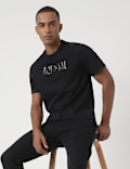 Pure Cotton Embroidered Pullover T-Shirt