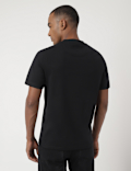 Pure Cotton Embroidered Pullover T-Shirt