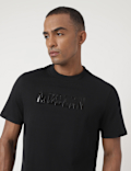 Pure Cotton Embroidered Pullover T-Shirt
