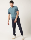 Pure Cotton Ombre Crew Neck T-Shirt