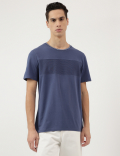 Pure Cotton Round Neck T-Shirt