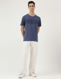 Pure Cotton Round Neck T-Shirt