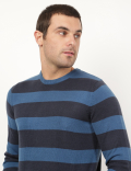Striped Round Neck Jumper
