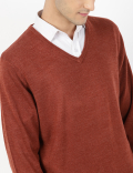 Cashmilon™ V-Neck Jumper