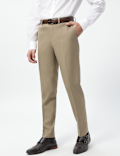 Slim Fit Mid Rise Trousers