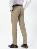 Slim Fit Mid Rise Trousers