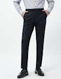 Slim Fit Stripes Mid Rise Trousers