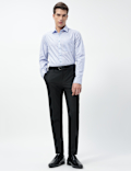 Slim Fit Stripes Trousers