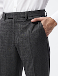 Slim Fit Mid Rise Trousers