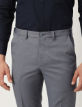 Regular Fit Crease Resistant Trousers
