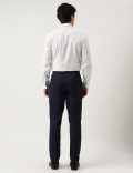 Regular Fit Striped Trousers