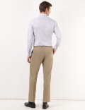 Plain Regular Fit Trousers