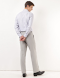 Plain Regular Fit Trousers