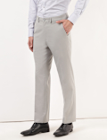 Plain Regular Fit Trousers