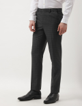 Checks Slim Fit Trousers