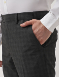 Checks Slim Fit Trousers