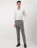 Checks Slim Fit Trousers