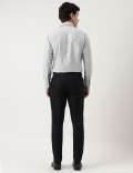 Slim Fit Striped Trousers