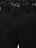 Premium Solid Sateen Regular Fit Trouser