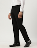 Tailored Fit Plain Trousers
