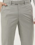 Slim Fit Textured Trousers