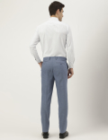 Slim Fit Textured Trousers