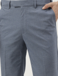 Slim Fit Textured Trousers