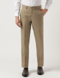 Plain Regular Fit Trousers
