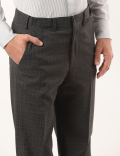 Crease Resistant Regular Fit Design Trouser